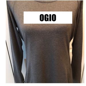 OGIO Endurance Long Sleeve Grey Top dize M